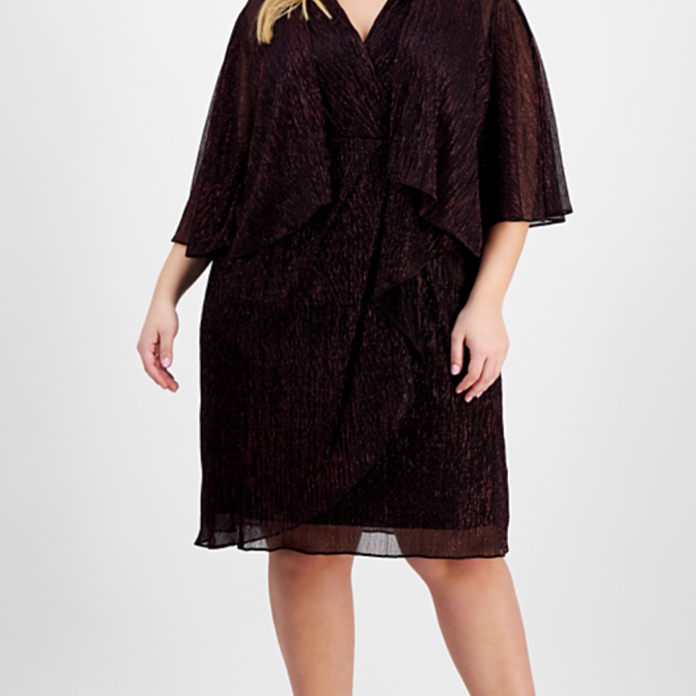 Elegant fig color  Evening Dress NWT